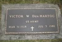 Victor Wayne Den Hartog Headstone
