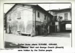 HOUSE in Italian town where 319th BG Creeth and Burt were hidden. Sept. 1944