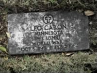 Leo Caron Headstone