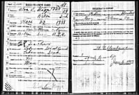 Alva R Staggs WWI Draft Card
