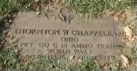 Thornton White Chappelear Headstone 1896-1965