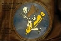 Lt Forrest Nettles was a Combat Pilot in the 321st BG, THIS is the 447th BOMB SQUAD EMBLEM!