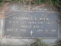 Cleophus Amel Wiese 1914-1988