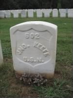 Seaman John Keefe Navy Headstone