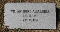 William Anthony Alexander CSN Headstone