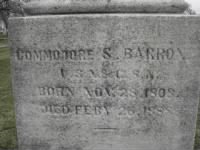 Samuel Barron CSN Headstone