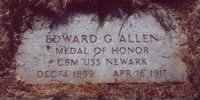 1st Class Boatswains Mate Edward G. Allen CSN Headstone