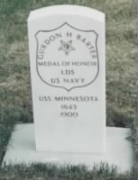 Landsman Gurdon H Barter Navy Headstone