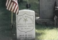 Masters Mate John F Bickford Navy Headstone