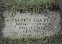 Coxswain Patrick Colbert Navy Headstone