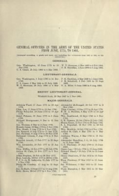 US Army Historical Register - Volume 1 > Part I - General Officers US Army and Volunteers