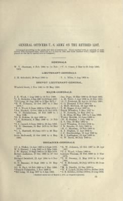 US Army Historical Register - Volume 1 > Part I - General Officers US Army and Volunteers