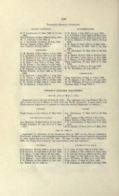 Thumbnail for US Army Historical Register - Volume 1 > Part I - Officers of the Army presented with Medals or Swords by Congress