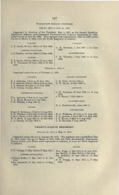 Thumbnail for US Army Historical Register - Volume 1 > Part I - Officers of the Army presented with Medals or Swords by Congress