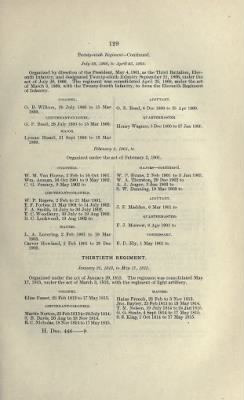 Thumbnail for US Army Historical Register - Volume 1 > Part I - Officers of the Army presented with Medals or Swords by Congress