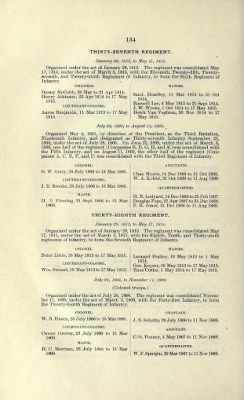 Thumbnail for US Army Historical Register - Volume 1 > Part I - Officers of the Army presented with Medals or Swords by Congress