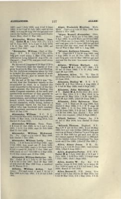 Part II - Complete Alphabetical List of Commissioned Officers of the Army > Page 9