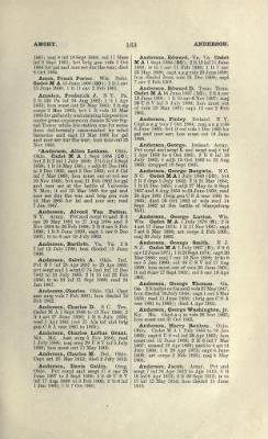 Part II - Complete Alphabetical List of Commissioned Officers of the Army > Page 15