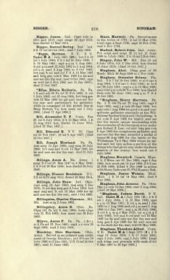 Thumbnail for US Army Historical Register - Volume 1 > Part II - Complete Alphabetical List of Commissioned Officers of the Army