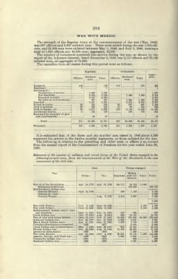 US Army Historical Register - Volume 2 > Part III - Strength of the Army