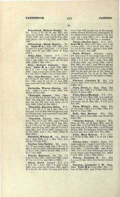 US Army Historical Register - Volume 1 > Part II - Complete Alphabetical List of Commissioned Officers of the Army