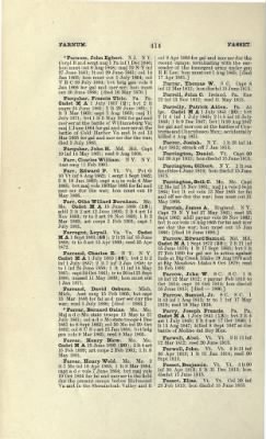 US Army Historical Register - Volume 1 > Part II - Complete Alphabetical List of Commissioned Officers of the Army