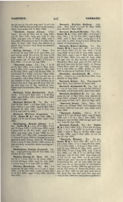 Part II - Complete Alphabetical List of Commissioned Officers of the Army > Page 299