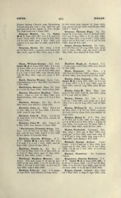 Part II - Complete Alphabetical List of Commissioned Officers of the Army > Page 337
