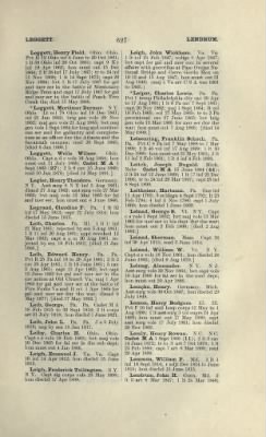 Part II - Complete Alphabetical List of Commissioned Officers of the Army > Page 479