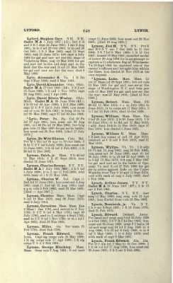 US Army Historical Register - Volume 1 > Part II - Complete Alphabetical List of Commissioned Officers of the Army