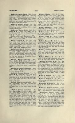 Part II - Complete Alphabetical List of Commissioned Officers of the Army > Page 505