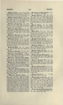 Part II - Complete Alphabetical List of Commissioned Officers of the Army > Page 549