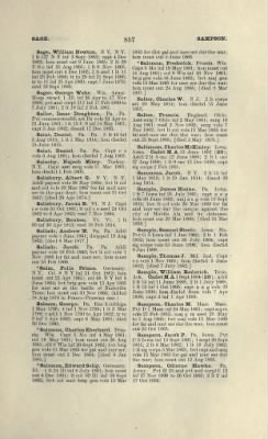 US Army Historical Register - Volume 1 > Part II - Complete Alphabetical List of Commissioned Officers of the Army