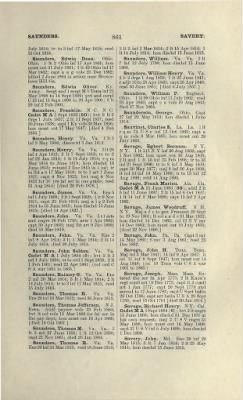 US Army Historical Register - Volume 1 > Part II - Complete Alphabetical List of Commissioned Officers of the Army