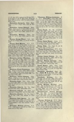 Part II - Complete Alphabetical List of Commissioned Officers of the Army > Page 811