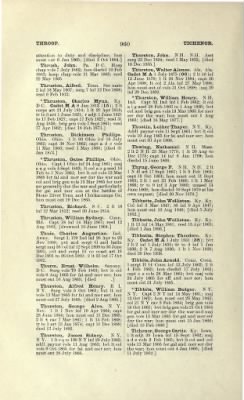 Part II - Complete Alphabetical List of Commissioned Officers of the Army > Page 812