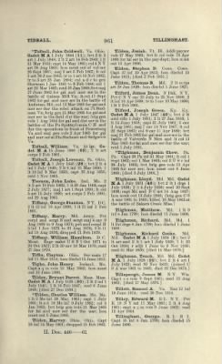 Part II - Complete Alphabetical List of Commissioned Officers of the Army > Page 813