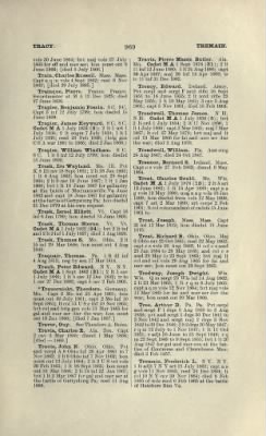 Part II - Complete Alphabetical List of Commissioned Officers of the Army > Page 821