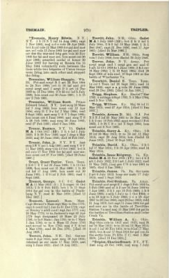Part II - Complete Alphabetical List of Commissioned Officers of the Army > Page 822