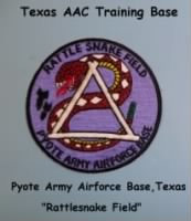 Pyote AAB  in Texas "Rattlesnake Field" Emblem - Patch