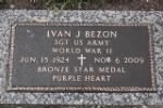 Sgt Ivan James Bezon Army Headstone