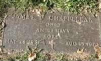 James David Chappelear Headstone 1934-1972 Navy