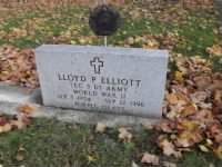 Lloyd P Elliott Headstone
