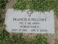 Francis Fellows headstone