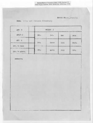 Thumbnail for Cases and Reports Relating to Property and Equipment Released by Vienna Area Command (VAC) to the Austrian Government > V1.1757/IX Otto And Johanna Pressburg