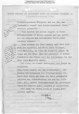 Thumbnail for Cases and Reports Pertaining to Property Administered by the Vienna Area Command (VAC) > PC/V/IX/100 Ronald Caroll (Bronislav Goldman) (January 1947-February 1948)