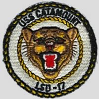 USS CATAMOUNT SHOULDER PATCH