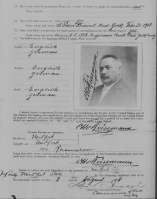 Old German Files, 1909-21 > Walter Reise (#278366)