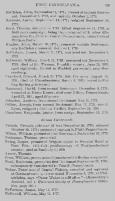 Volume X > Continental Line. First Pennsylvania. July 1, 1776-November 3, 1783.