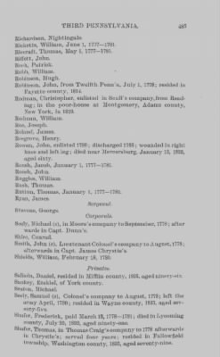 Volume X > Continental Line. Third Pennsylvania. January 1, 1777-November 3, 1783.